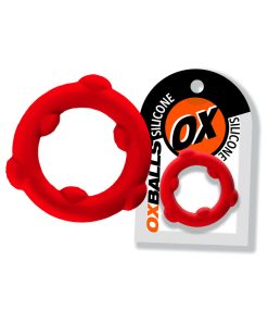 Oxballs Spinner Single Silicone Ring Red