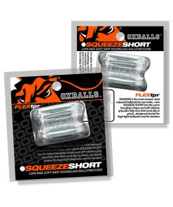 Alternative view of Oxballs Squeeze Short Ballstretcher Clear