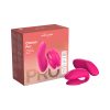 We-Vibe Chorus Pro Electric Pink couples vibrator with Fusion Wave Technology and Haptic Squeeze Remote – body-safe silicone rechargeable design