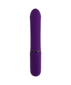 Evolved Pleasure Puff Purple – Inflatable Dual Vibrator with Expandable Shaft