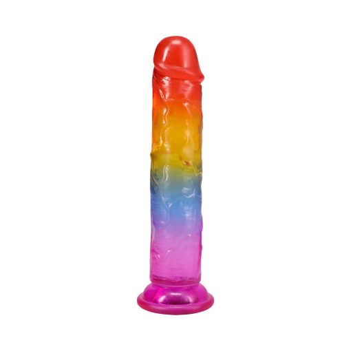 Crystal Jellies 7 In. Dong Rainbow - Image 4
