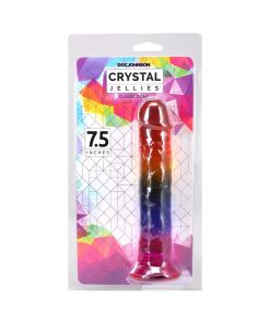 Crystal Jellies 7.5 In. Dong Rainbow