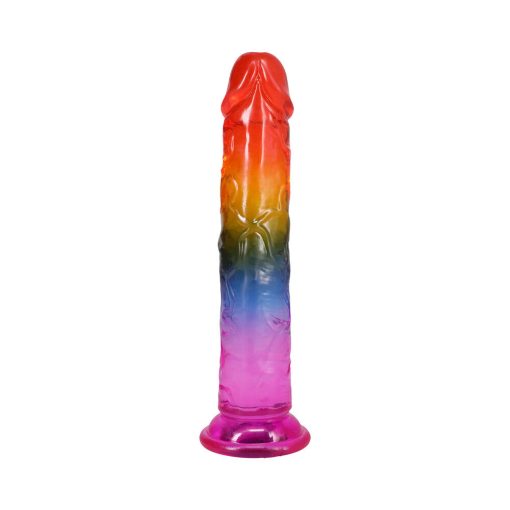 Crystal Jellies 7.5 In. Dong Rainbow - Image 3