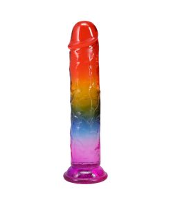 Alternative view of Crystal Jellies 8.5 In. Dong Rainbow