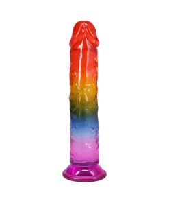 Crystal Jellies 8.5 In. Dong Rainbow