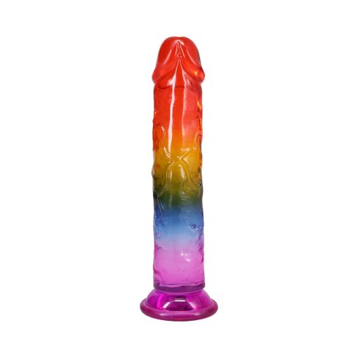 Crystal Jellies 8.5 In. Dong Rainbow - Image 3