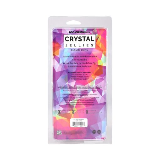 Crystal Jellies 8.5 In. Dong Rainbow - Image 6