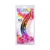 Crystal Jellies 9.5 In. Realistic Cock With Balls Rainbow