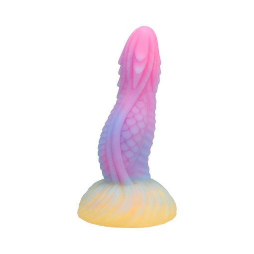 Vac-U-Lock X Fantasy Fuckers Glow-In-The-Dark Dragon'S Tongue Multi-Color - Image 4