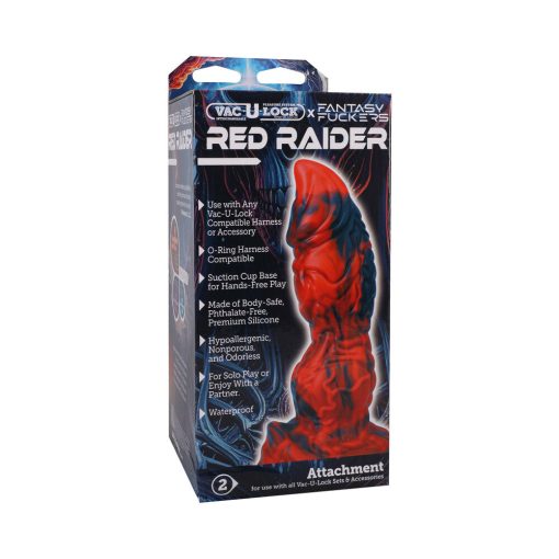 Vac-U-Lock X Fantasy Fuckers Red Raider Red/Black