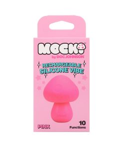 Mochi Mushroom Rechargeable Silicone Vibe Pink