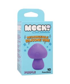 Mochi Mushroom Rechargeable Silicone Vibe Purple