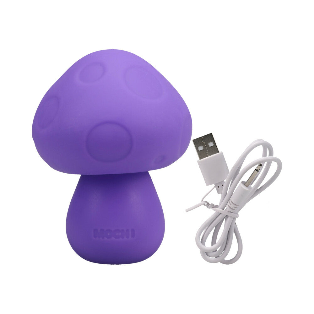 Mochi Mushroom Rechargeable Silicone Vibe Purple 6 Mochi Mushroom Rechargeable Silicone Vibe Purple - Image 6