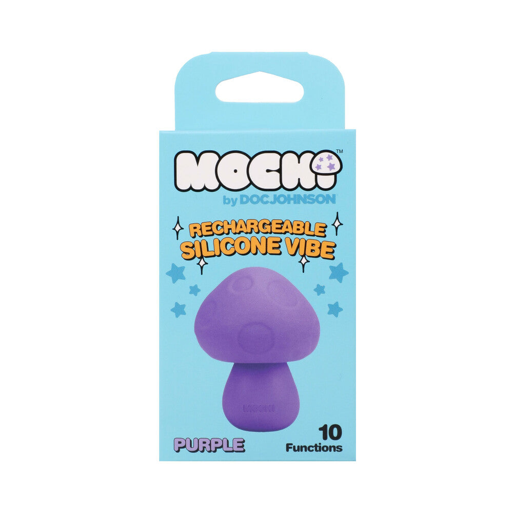 Mochi Mushroom Rechargeable Silicone Vibe Purple 7 Mochi Mushroom Rechargeable Silicone Vibe Purple - Image 7