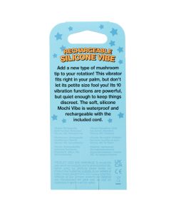 Mochi Mushroom Rechargeable Silicone Vibe Purple 15 Mochi Mushroom Rechargeable Silicone Vibe Purple