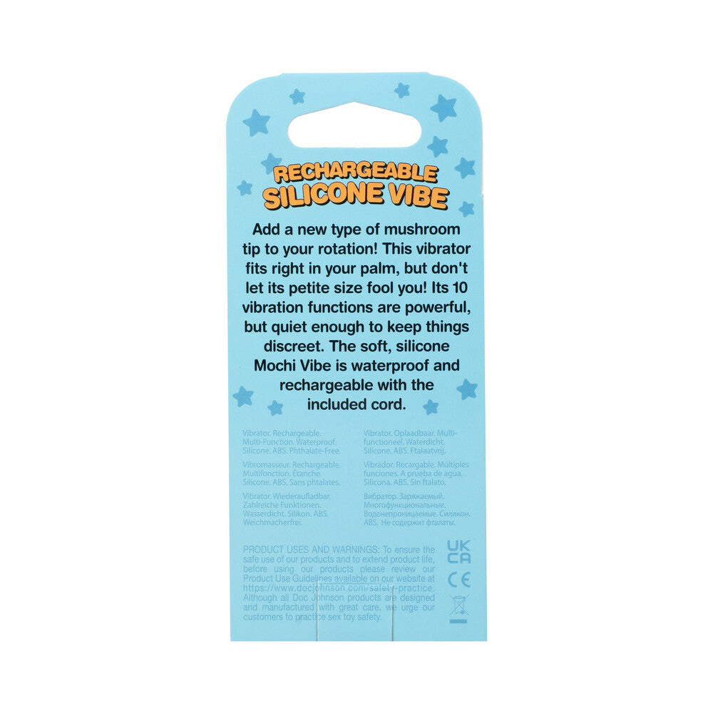 Mochi Mushroom Rechargeable Silicone Vibe Purple 8 Mochi Mushroom Rechargeable Silicone Vibe Purple - Image 8