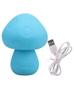 Mochi Mushroom Rechargeable Silicone Vibe Teal
