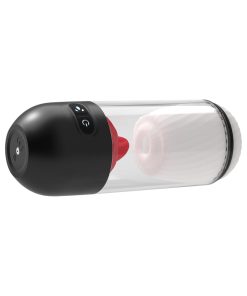 Delite Masturbator With Tongue Action White