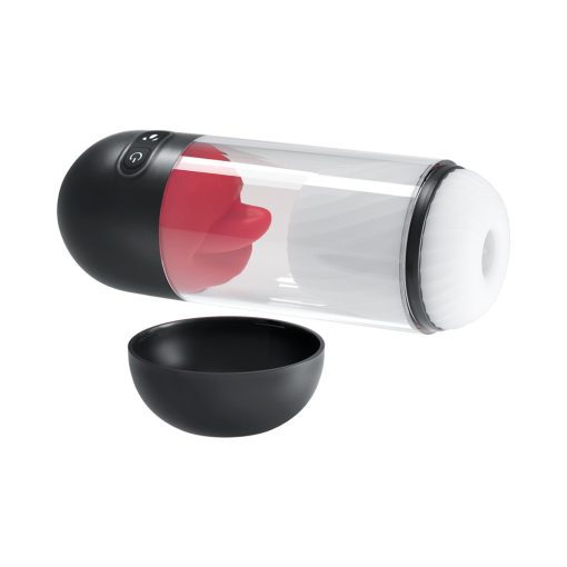 Delite Masturbator With Tongue Action White - Image 5