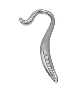 Rouge Stainless Steel Hollow Curved Wand In Case