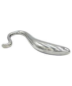 Rouge Stainless Steel Hollow Curved Wand In Case