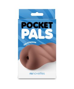 Pocket Pals Anal Stroker Brown