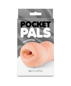 Pocket Pals Mouth Stroker Tan