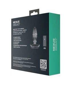 Nexus Beat Thumping Butt Plug – Rechargeable Remote Controlled