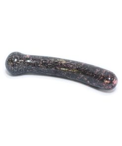 Alternative view of Chakrubs Anahata Curve Rhodonite Wand