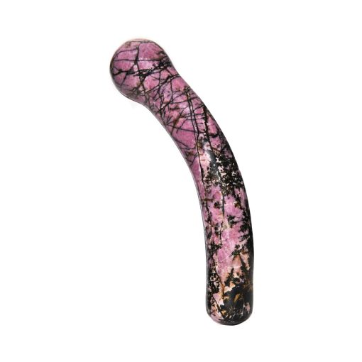 Chakrubs Anahata Curve Rhodonite Wand - Image 3