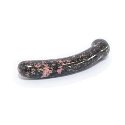 Chakrubs Anahata Curve Rhodonite Wand - Image 4