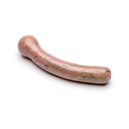 Chakrubs Anahata Curve Rhodonite Wand - Image 5