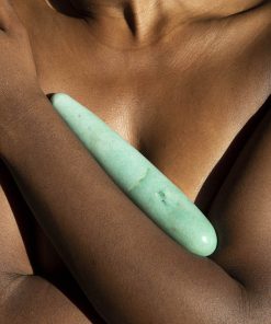 Chakrubs Indian Jade Original Green Aventurine Wand