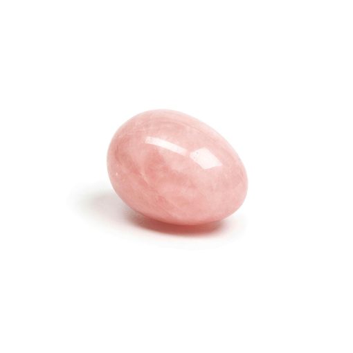 Chakrubs Heart Yoni Egg Rose Quartz (Non-Drilled) - Image 2