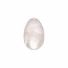 Chakrubs Prism Yoni Egg Clear Quartz (Drilled)