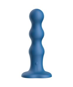 Luv Inc Bs38: Beaded Strap-On Luv Vibe Blue