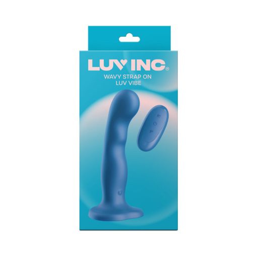 Luv Inc Ws38: Wavy Strap On Luv Vibe Blue - Image 5