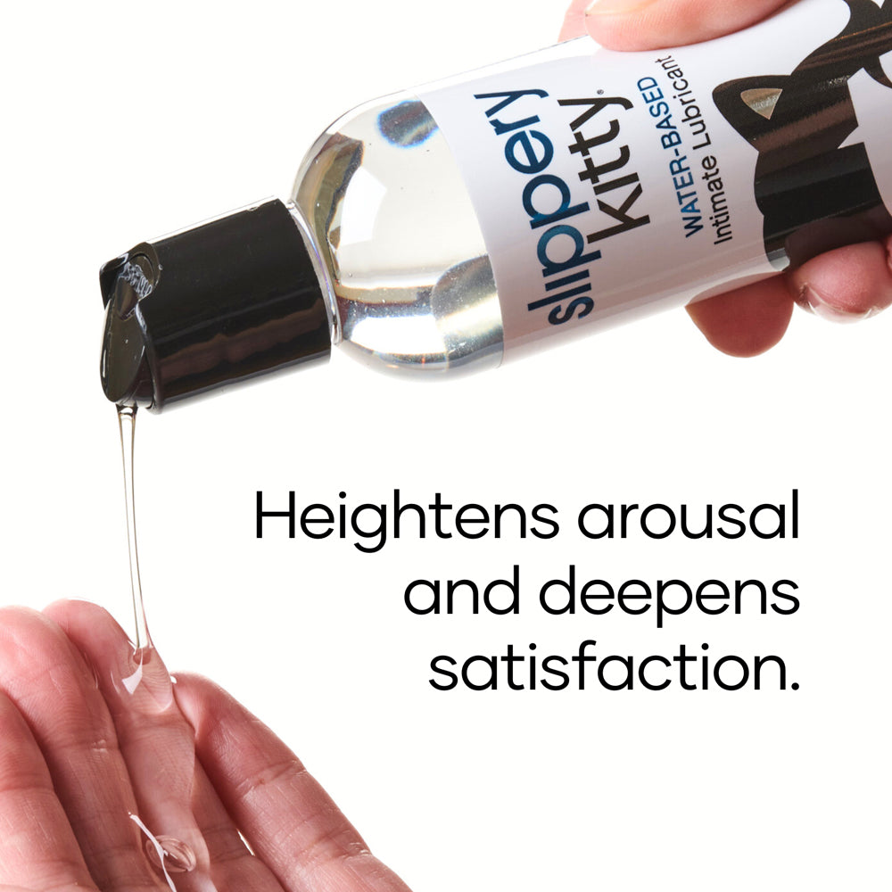 Slippery Kitty Water-Based Lubricant 4 Oz. 4 Slippery Kitty Water-Based Lubricant 4 Oz. - Image 4