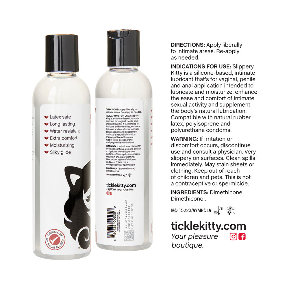 Slippery Kitty Silicone Lubricant 4 Oz. 2 Slippery Kitty Silicone Lubricant 4 Oz. - Image 2