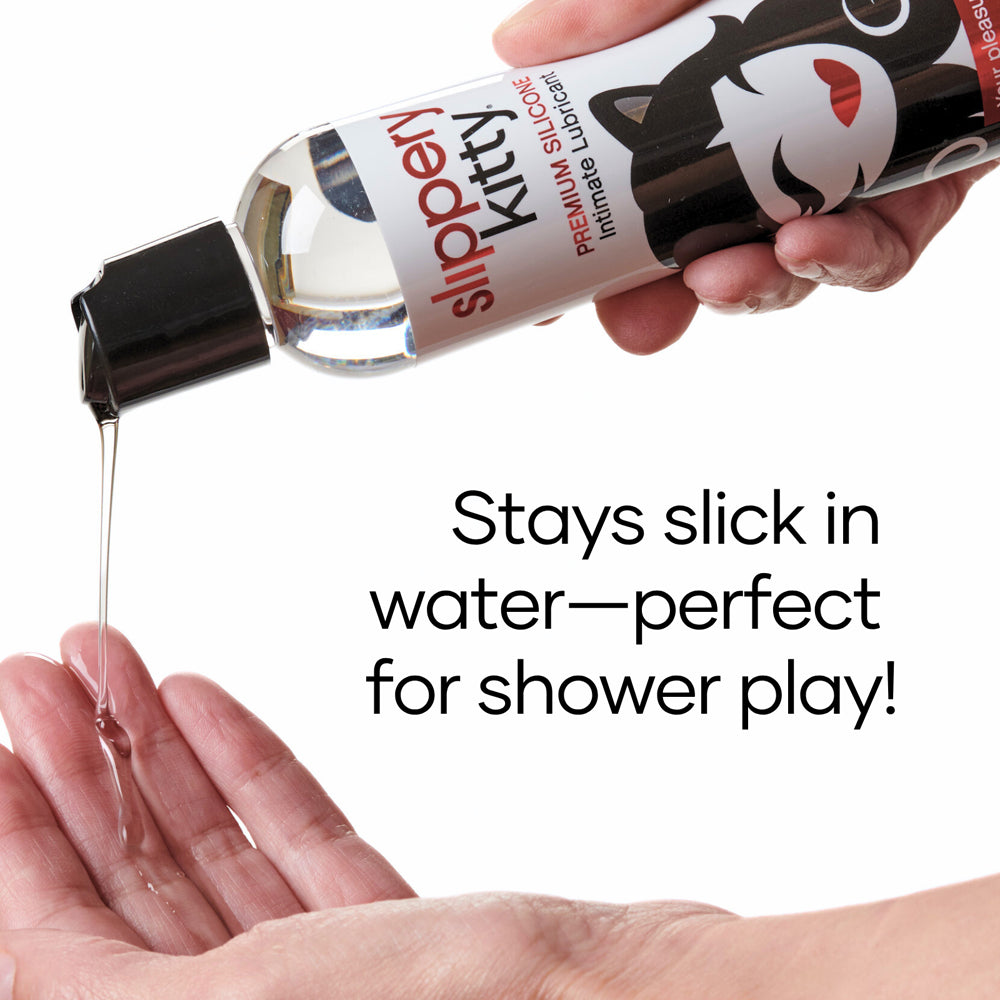 Slippery Kitty Silicone Lubricant 4 Oz. 4 Slippery Kitty Silicone Lubricant 4 Oz. - Image 4