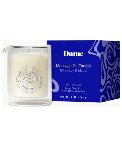 Dame Massage Oil Candle Melt Together