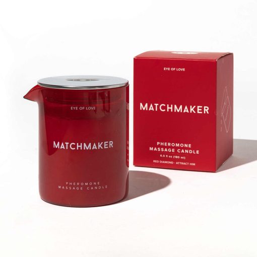 Eye Of Love Matchmaker Red Diamond Attract Him Massage Candle - Image 2