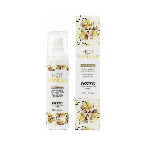 Exsens Warming Massage Oil Hot Vanilla 1.7 Oz.