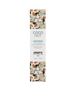 Exsens Warming Massage Oil Coconut 1.7 Oz.