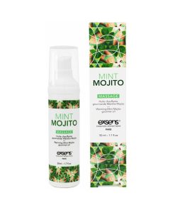 Exsens Warming Massage Oil Mint Mojito 1.7 Oz.