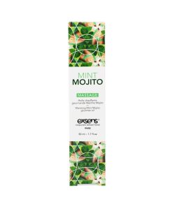 Exsens Warming Massage Oil Mint Mojito 1.7 Oz.
