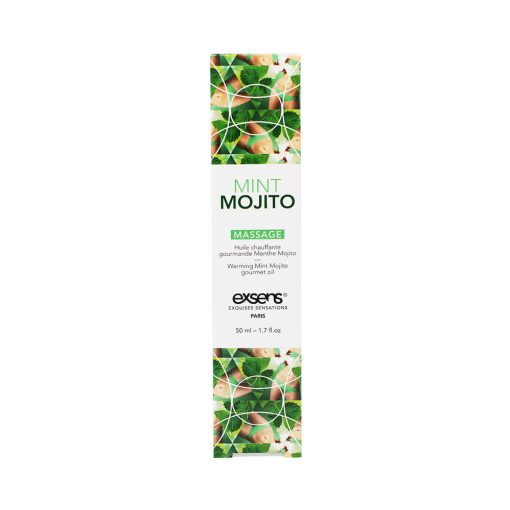 Exsens Warming Massage Oil Mint Mojito 1.7 Oz. - Image 3