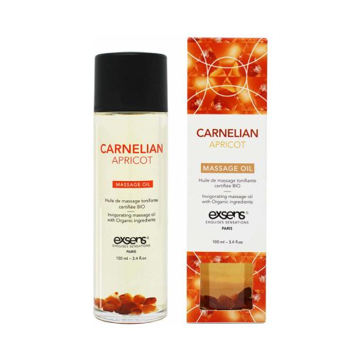 Exsens Massage Oil Carnelian Apricot 3.4 Oz.
