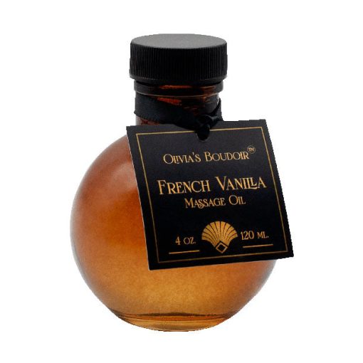 Olivia'S Boudoir Massage Oil French Vanilla 4 Oz.