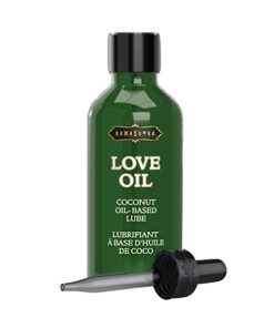 Kama Sutra Love Oil Coconut Oil-Based Lube - Mini